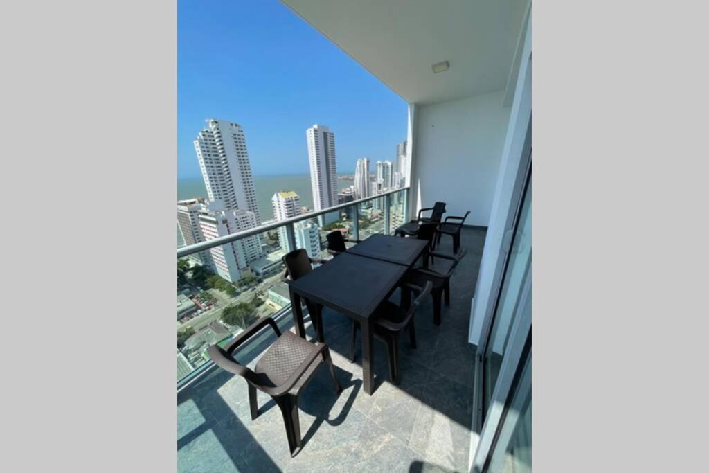 Infinitum Bocagrande-Piso 26-Apartamento Nuevo Cartagena Buitenkant foto